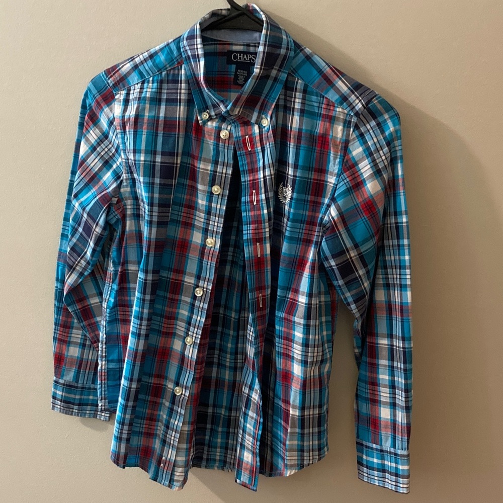 Chaps Multicolor Plaid Shirt